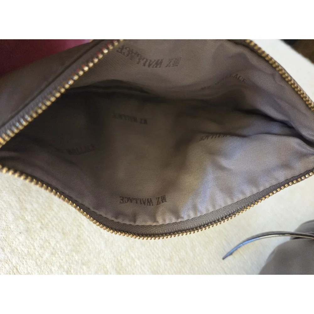 MZ Wallace Taupe Small Nikki Bedford Satchel Tote‎ Hand Bag